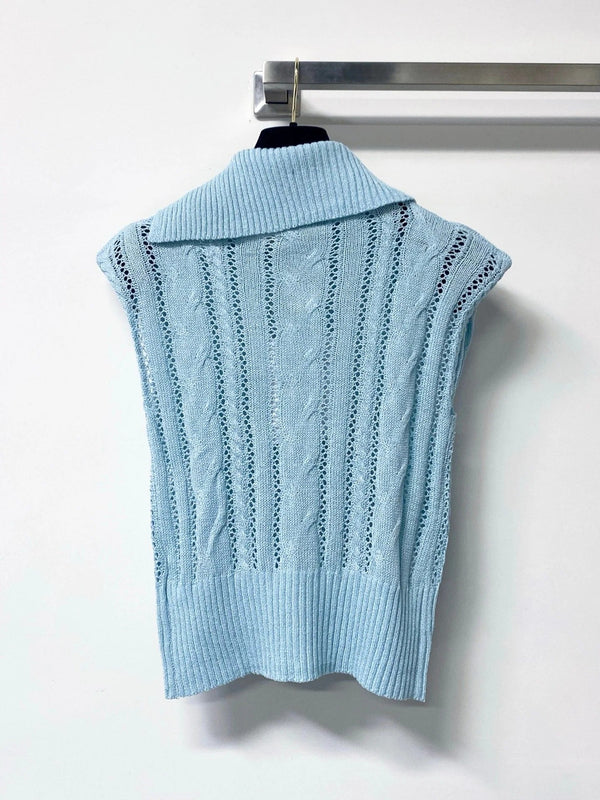CC 2026 Knit Sweater Vest Laine Wool 315615