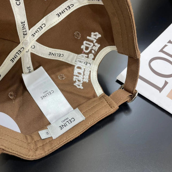 CELINE 25S BASEBALL CAP 735285 IN CANVAS