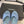 CC 26 Rhinestone Sandal 75mm Blue Lambskin 611732