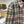 BURBERRY 25S KNITTED-COLLAR PLAID COAT 275