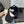 MM BASEBALL CAP IN BLACK FABRIC BRAND EMBROIDERY
