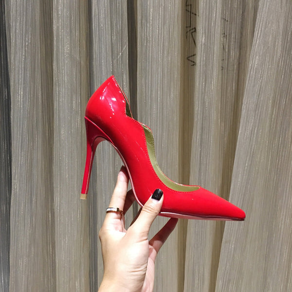 CL Hot Chick 100mm Pantent Calfskin