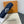 LV Cléa Wallet Purse Navy Blue Beige Cowhide