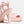sandals light pink satin strass