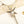 DOUBLE C GOLD DROP STAR EARRINGS