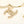 DOUBLE C HALF DIAMONDS GOLD EARRINGS