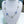 CLOVER 10 MOTIFS CHALCEDONY DIAMONDS SILVER NECKLACE