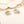 DOUBLE C FLOWER GOLD EARRINGS
