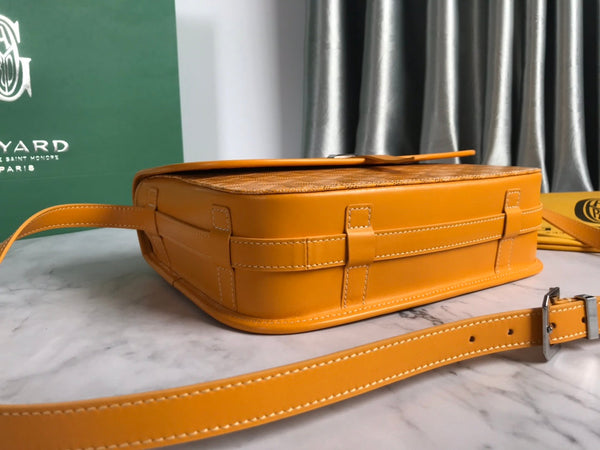 BELVEDERE MM BAG 28CM YELLOW CANVAS