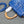 SAIGON SOUPLE MINI BAG BLUE CANVAS