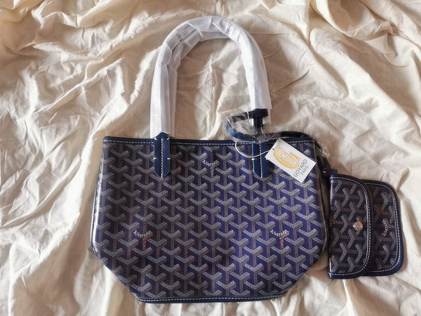 MINI HOBO BOHEME 38CM BLUE CANVAS