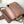 GG Marmont 26.5cm Dark Beige Calfskin Gold Hardware