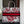 Large CD Book Tote 42cm White and Red Heart Butterfly Embroidery