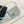 TEEN TRIOMPHE 11CM LIGHT BLUE CALFSKIN