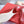 Mesh Slingback Ballerina Red