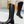 LV Westside Flat High Boot 40mm Plain Black Lambskin