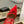 alaia mule 85 fishnet red heart lambskin