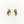 LOVE EARRINGS 2.65MM GOLD