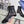 cd naughtily-d ankle boot black transparent mesh and suede