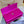 Manolo Capri embellished satin clutch in purple